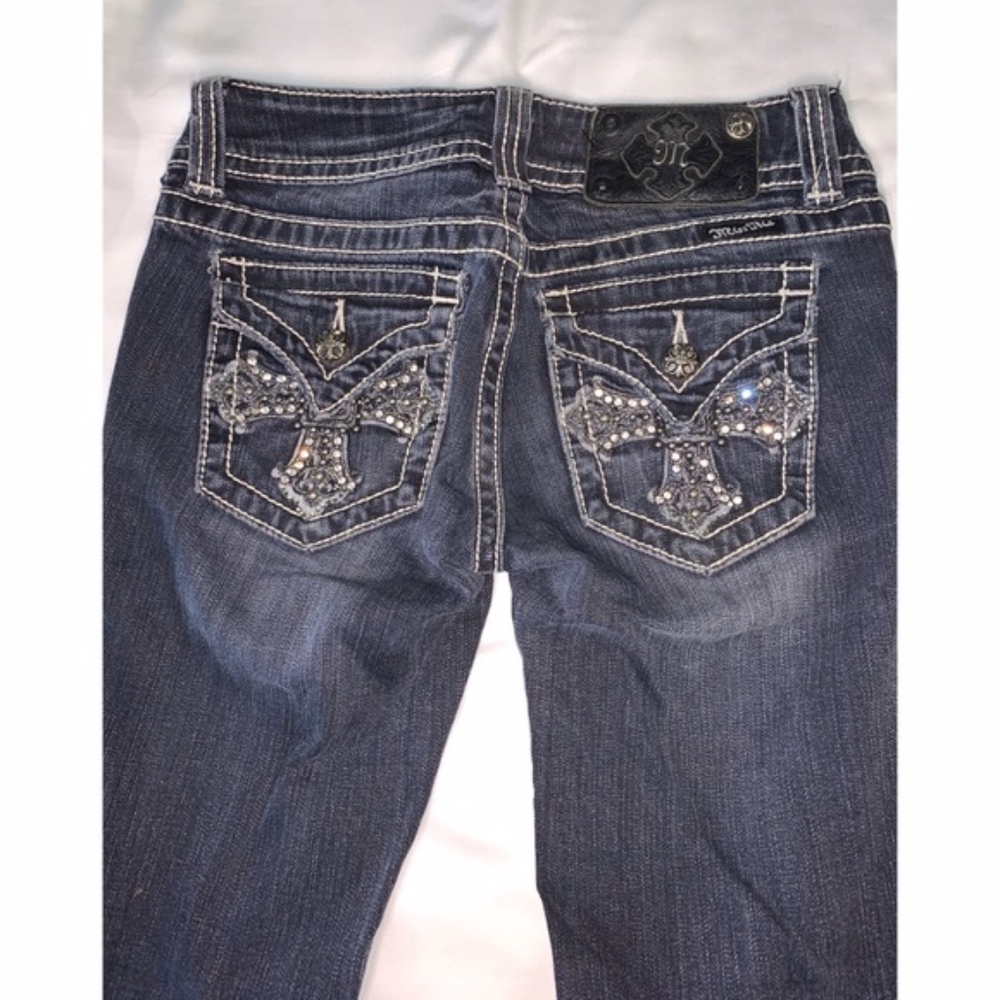 Miss Me skinny designer jeans. Size 26